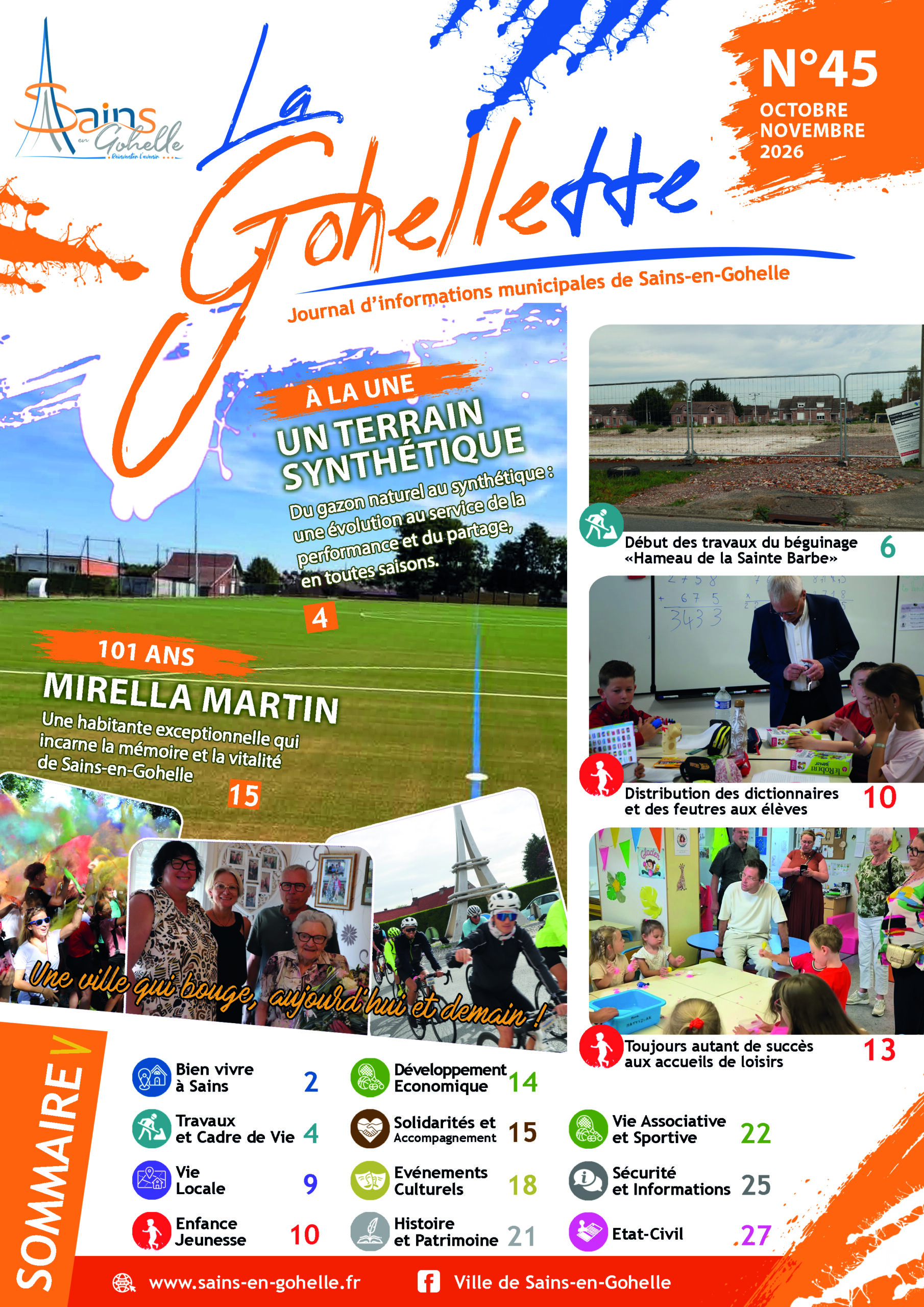 GOHELLETTE - MAIRIE DE SAINS-EN-GOHELLE - OCTOBRE 2026